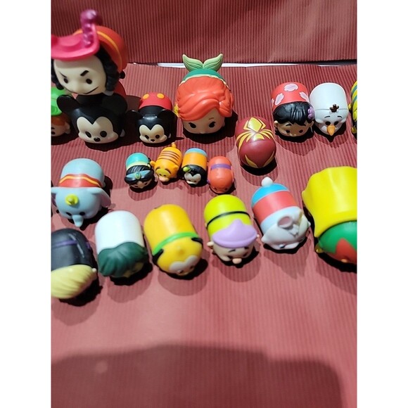 Disney & etc Tsum Tsum Mini Figures Lot 20+ - Picture 13 of 14